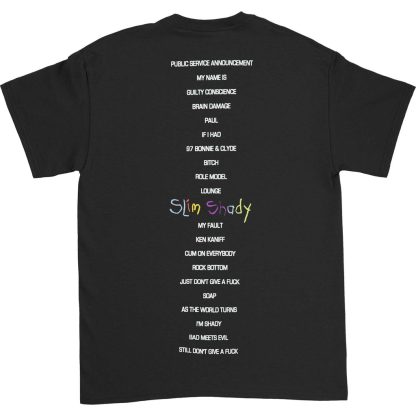 EMINEM Slim Shady Lp (Actual Tour Overrun Rare Find) T-shirt - Image 2