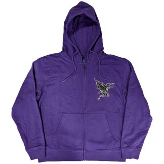 BLACK SABBATH Henry Pocket Logo Zippered Hooded Sweatshirt