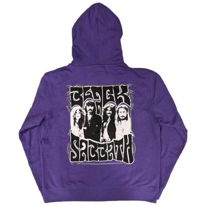 BLACK SABBATH Henry Pocket Logo Zippered Hooded Sweatshirt - Image 2