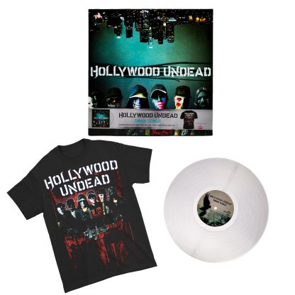 HOLLYWOOD UNDEAD Swan Songs Vinyl + Tee Box Set T-shirt
