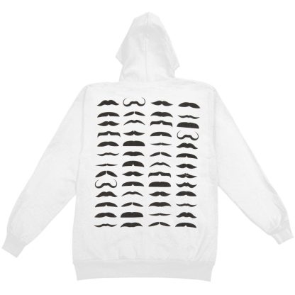 PANIC! AT THE DISCO Mustaches Zippered Hooded Sweatshirt - Image 2