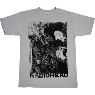 RADIOHEAD Scribble (100% Organic Cotton) Slim Fit T-shirt