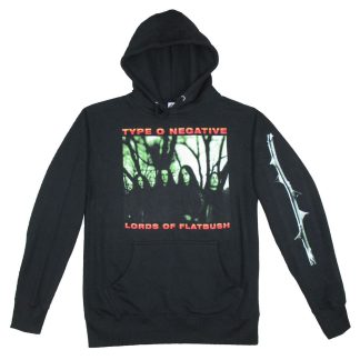 TYPE O NEGATIVE Lords of Flatbush Pull Over Hooded Fleece Hooded Sweatshirt