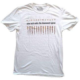 NINE INCH NAILS Downward Spiral (Back Print) Slim Fit T-shirt