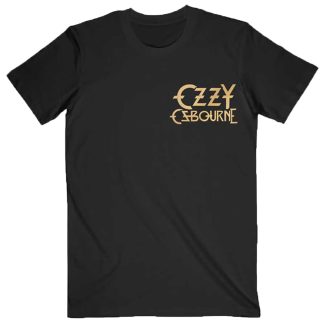 OZZY OSBOURNE Patient No. 9 Gold Logo T-shirt
