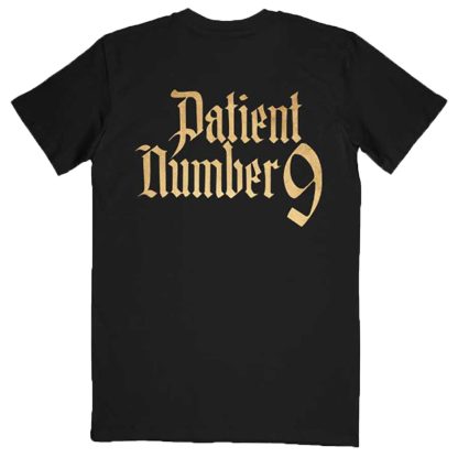 OZZY OSBOURNE Patient No. 9 Gold Logo T-shirt - Image 2