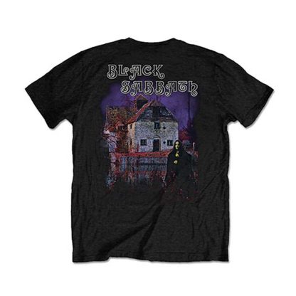 BLACK SABBATH Debut Album (Back Print) Slim Fit T-shirt - Image 2
