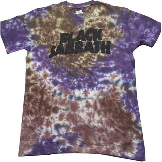 BLACK SABBATH Wavy Logo T-shirt
