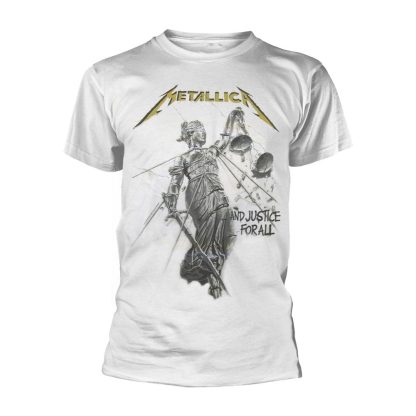 METALLICA And Justice For All (white) T-shirt