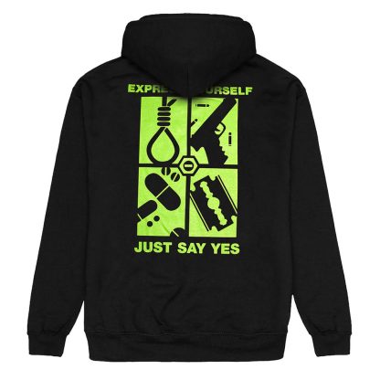 TYPE O NEGATIVE Just Say Yes Hooded Sweatshirt - Image 2