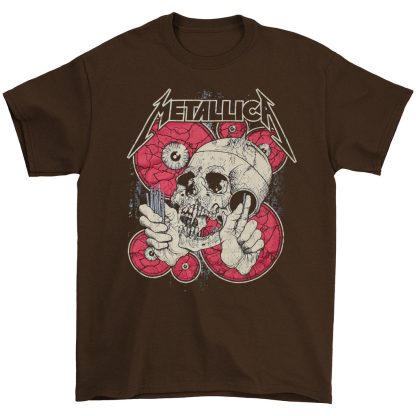 METALLICA Shortest Straw Skull T-shirt