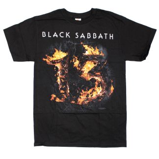 BLACK SABBATH 13 Flames Tee T-shirt