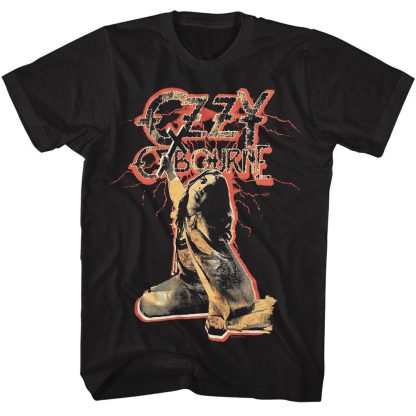 OZZY OSBOURNE Ozzy Red Lightning T-shirt