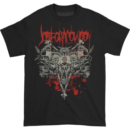JOB FOR A COWBOY Bone Pentagram Tee T-shirt