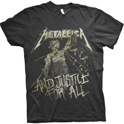 METALLICA Justice Vintage Slim Fit T-shirt