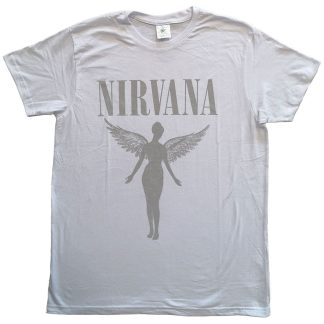 NIRVANA In Utero Tour (Back Print) Slim Fit T-shirt