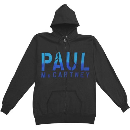 PAUL MCCARTNEY Paul McCartney Guitar Zippered Hooded Sweatshirt