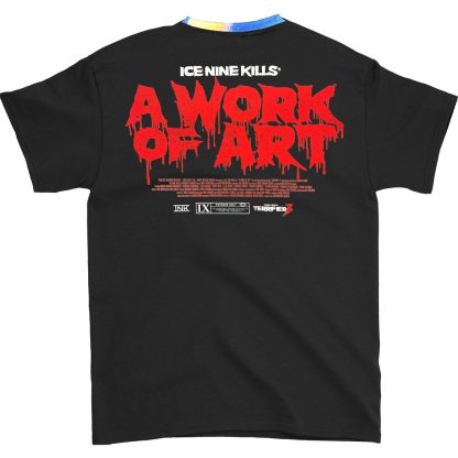 ICE NINE KILLS INK x Terrifier - A Work Of Art (Rockmerch Exclusive) Sublimation T-shirt - Image 2