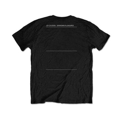 JOY DIVISION Unknown Pleasures (Back Print) Slim Fit T-shirt - Image 2
