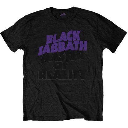 BLACK SABBATH Masters of Reality Album (Back Print) Slim Fit T-shirt