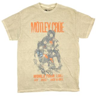 MOTLEY CRUE Sex Drugs and R&R Oversized Tee Vintage T-shirt