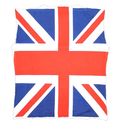 SEX PISTOLS Sleeveless Newspaper Collage/Union Jack Slim Fit T-shirt - Image 2