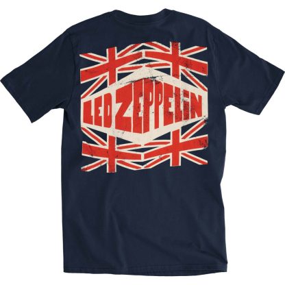 LED ZEPPELIN Union Jack Tee Slim Fit T-shirt - Image 2