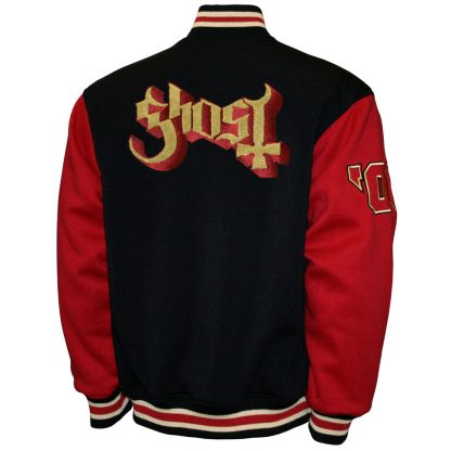 GHOST Varsity Fleece Jacket Varsity Jacket - Image 2