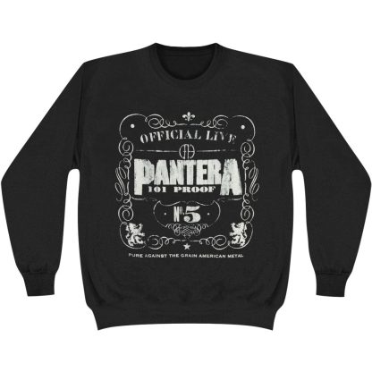PANTERA #5 Crew Neck zfleece Sweatshirt