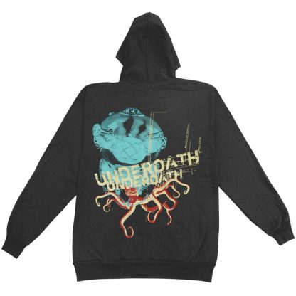 UNDEROATH Zippered Hooded Sweatshirt - Image 2