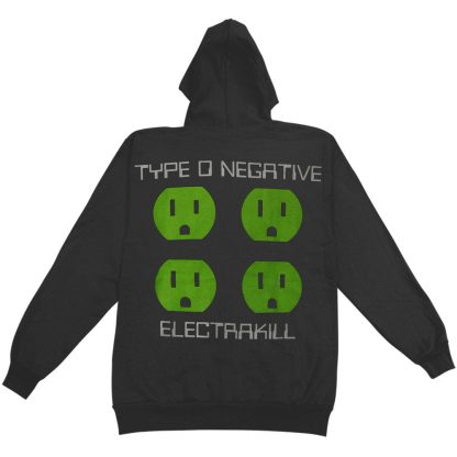 TYPE O NEGATIVE Electrakill Zippered Hooded Sweatshirt - Image 2