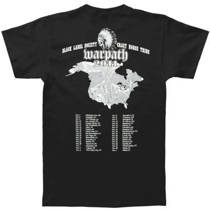 BLACK LABEL SOCIETY Crazy Horse 2011 Tour T-shirt - Image 2