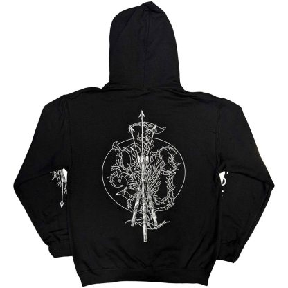 SLEEP TOKEN Trinity (Back Print, Sleeve Print) Hooded Sweatshirt - Image 2