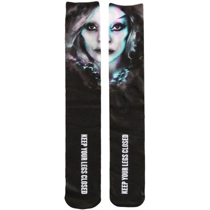 LADY GAGA Keep Your Legs Closed Socks