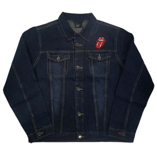 ROLLING STONES Classic Tongue (Back Print) Denim Jacket