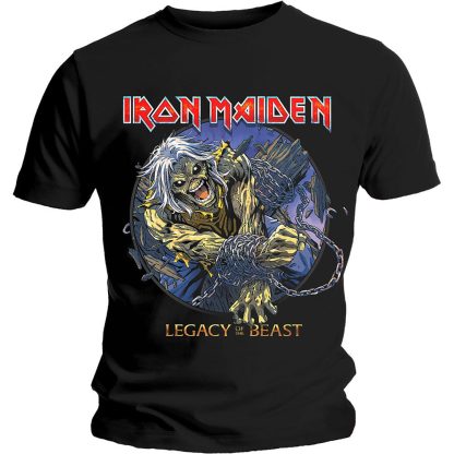 IRON MAIDEN Eddie Chained Legacy T-shirt