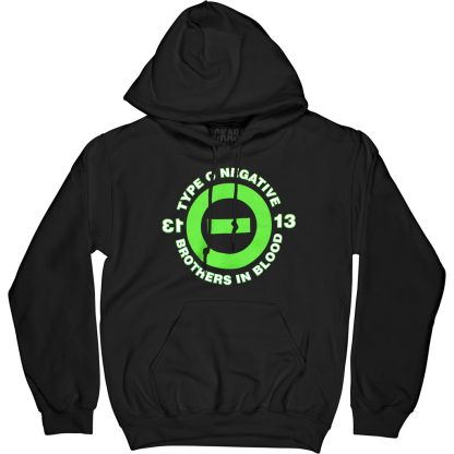 TYPE O NEGATIVE Blood 13 Pull Over Hooded Fleece Hooded Sweatshirt