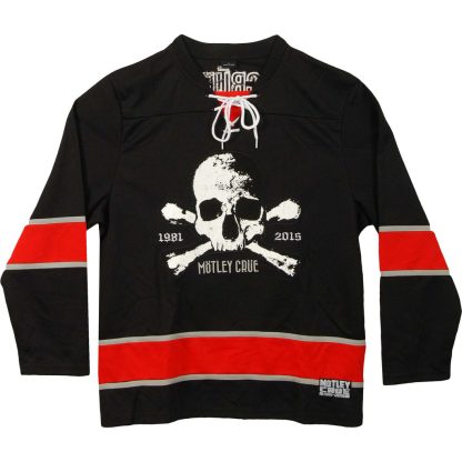 MOTLEY CRUE Crossbones Hockey Jersey
