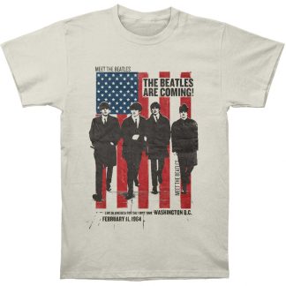 BEATLES The  Are Coming Slim Fit T-shirt