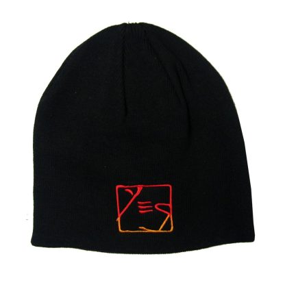 YES Dragonfly Black Beanie Hat Beanie