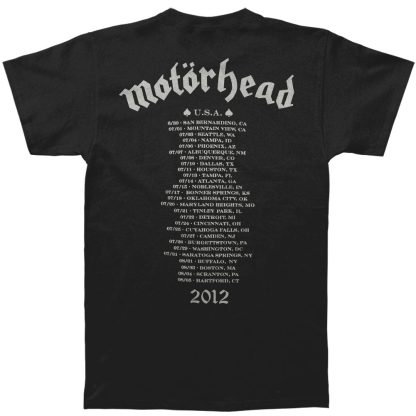 MOTORHEAD Target 2012 Tour T-shirt - Image 2