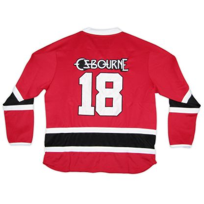 OZZY OSBOURNE Speak Of The Devil Red/white Heavyweight Hockey Jersey Hockey Jersey - Image 2