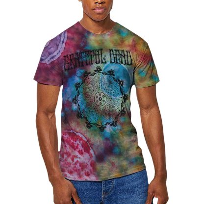GRATEFUL DEAD May '77 Vintage (Dip-Dye) Tie Dye T-shirt - Image 2