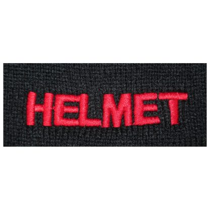 HELMET Red Logo Waffle Beanie Beanie - Image 2