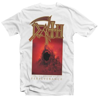 DEATH The Sound Of Perseverance (White) T-shirt