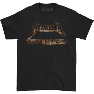 METALLICA Leather 2015 Tour Tee T-shirt