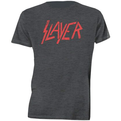 SLAYER Distressed Logo T-shirt