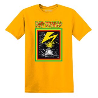 BAD BRAINS Capitol Strike On Gold T-shirt