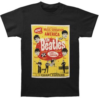 BEATLES Chart Toppers Poster T-shirt