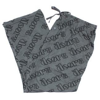 DOORS Logos All Over Print Pajama Pants Lounge Pants